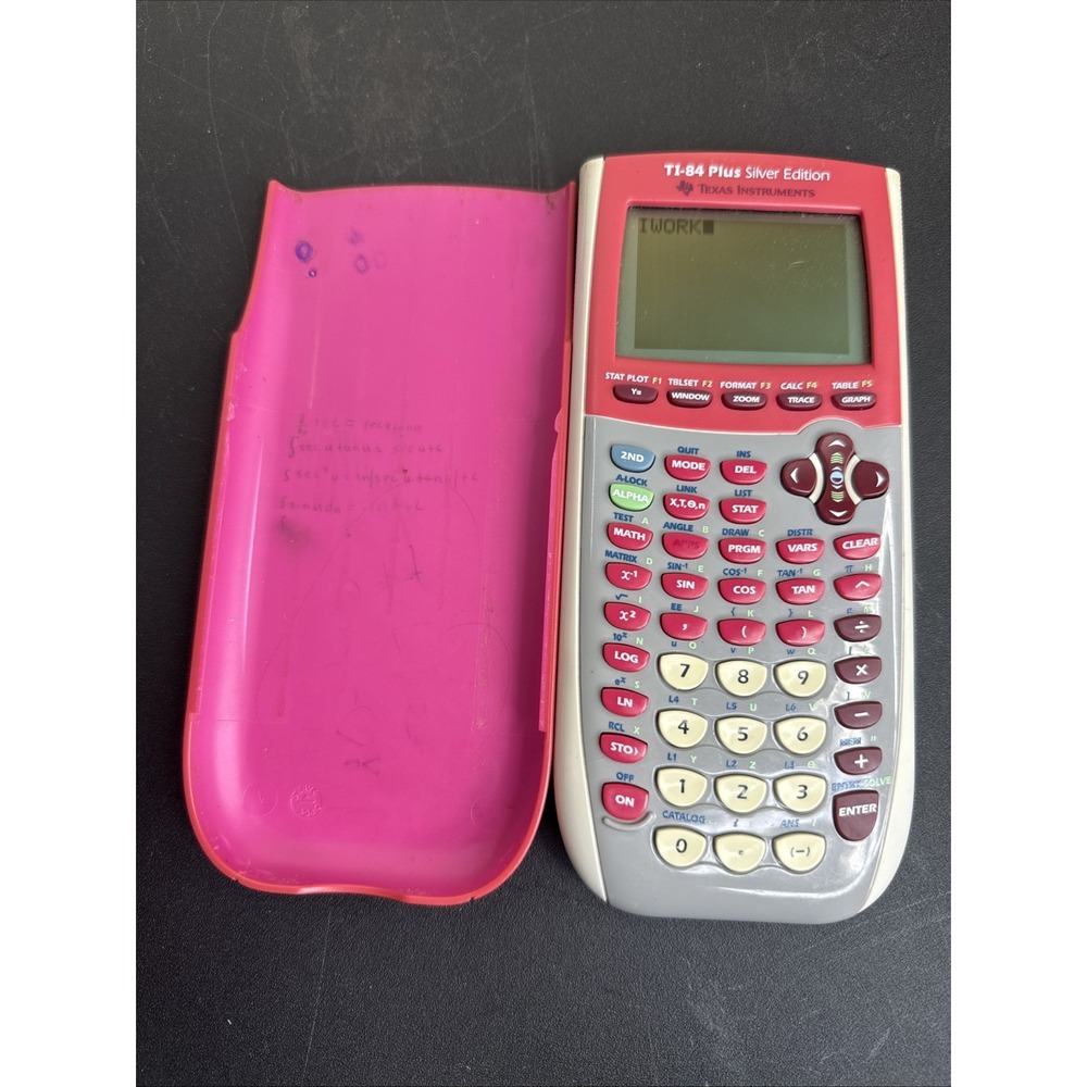 Ti-84 Plus Silver Edition Texas Instruments‎ Graphing Calculator HOT PINK